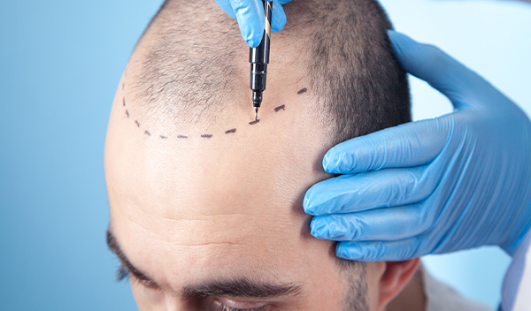 Crown hair transplant in Islamabad
